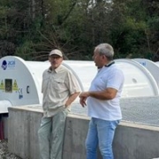 obras nueva EDAR Labuerda Huesca servicio