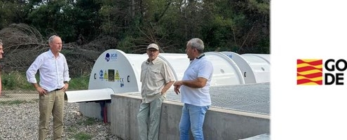 obras nueva EDAR Labuerda Huesca servicio