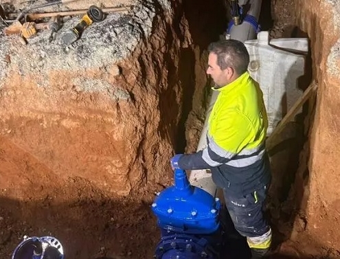 Loriguilla finaliza la sustitución íntegra de una antigua tubería de agua de 1964 · Levante EMV